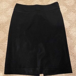 Banana Republic Gray Black Short Pencil Skirt Size 6